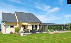 Villa charmante proche de Kersaint-Plabennec avec piscine privée